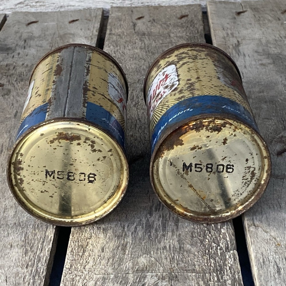 Vintage Hamm’s Beer Cans Empty 12oz