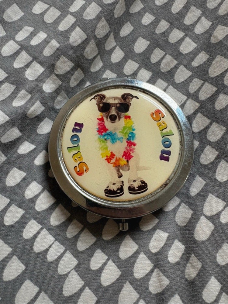 Salou Vintage Pocket Mirror