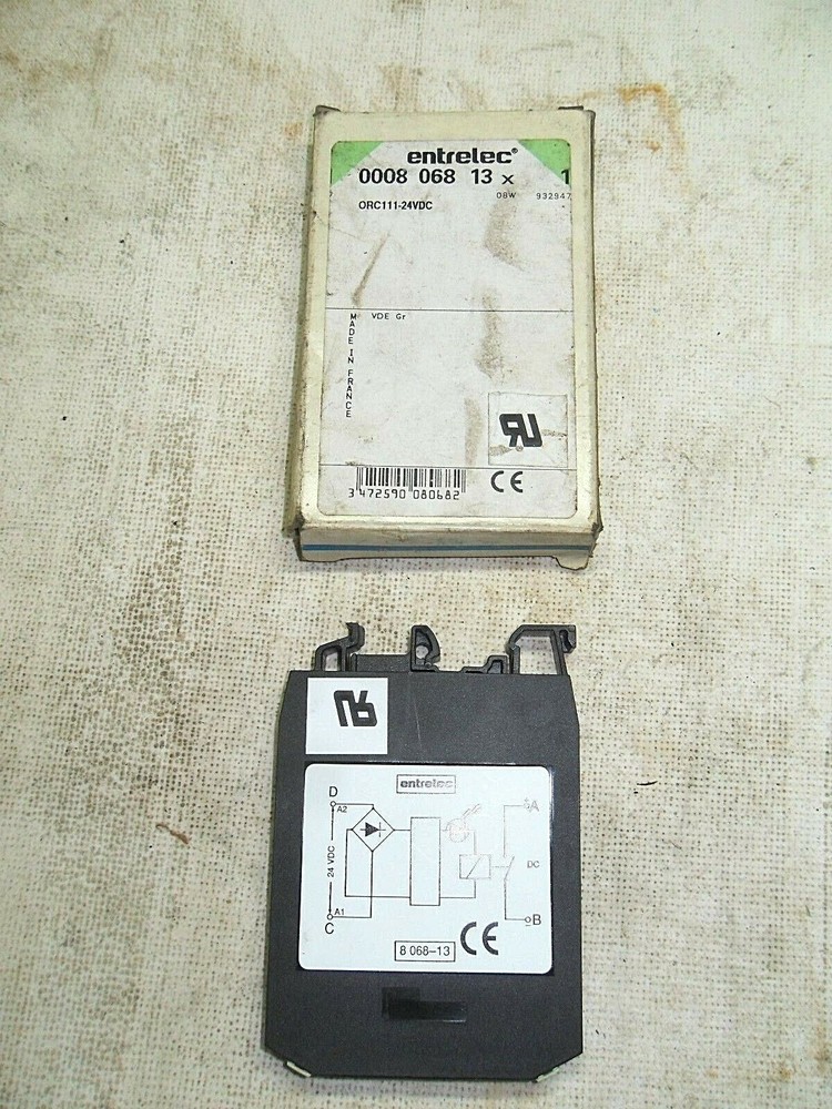 Entrelec 0008068.13 Module Relay