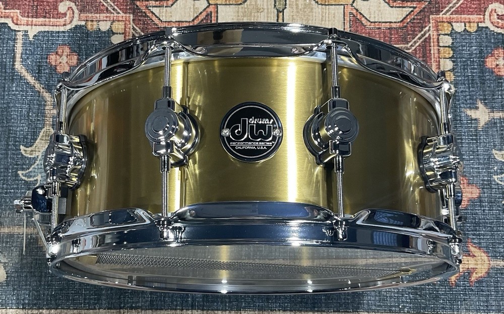 DW Performance Brass Snare Drum 5.5x14