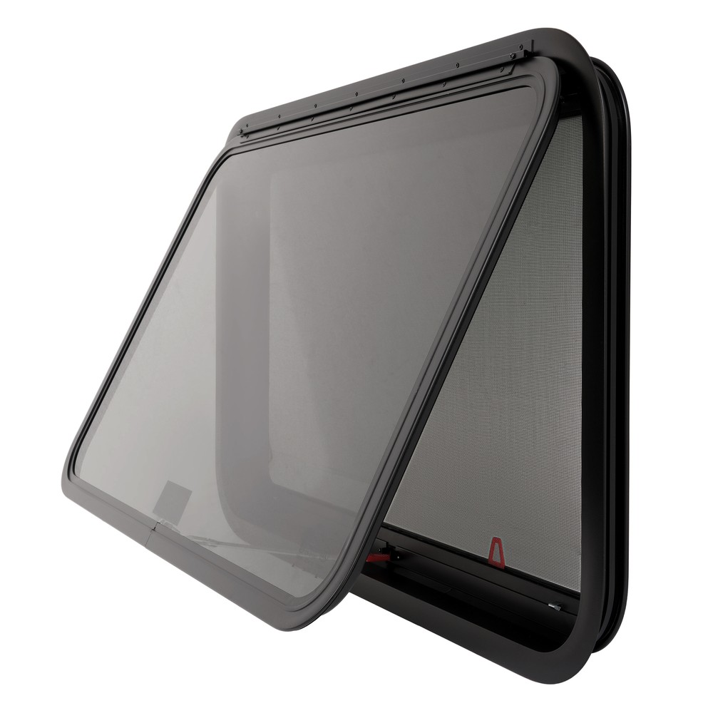 36" W x 22" H RV Exit Window For Camper Emergency Push Out Window Tempered Glass