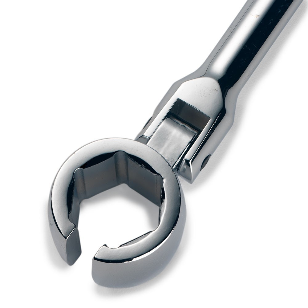 O2 Sensor Flex Head Wrench 7/8" inch w/ Curved Handle Removal Installer