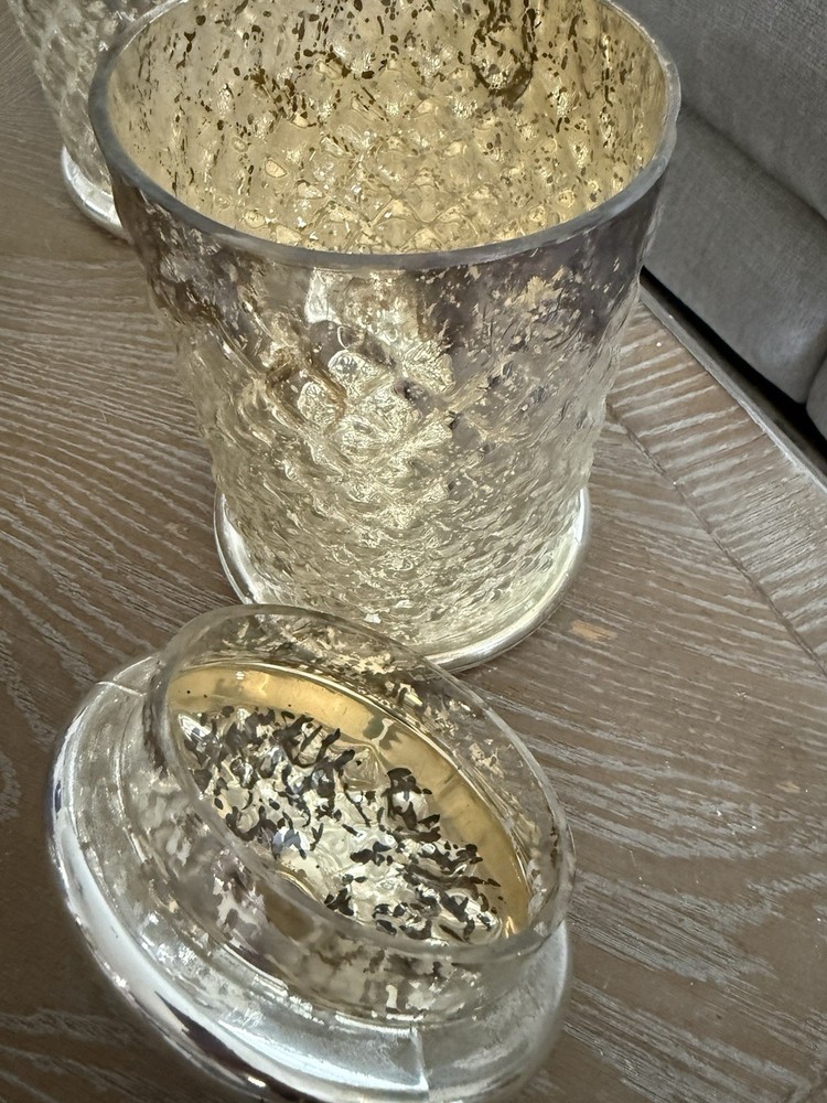 Mercury Glass Container