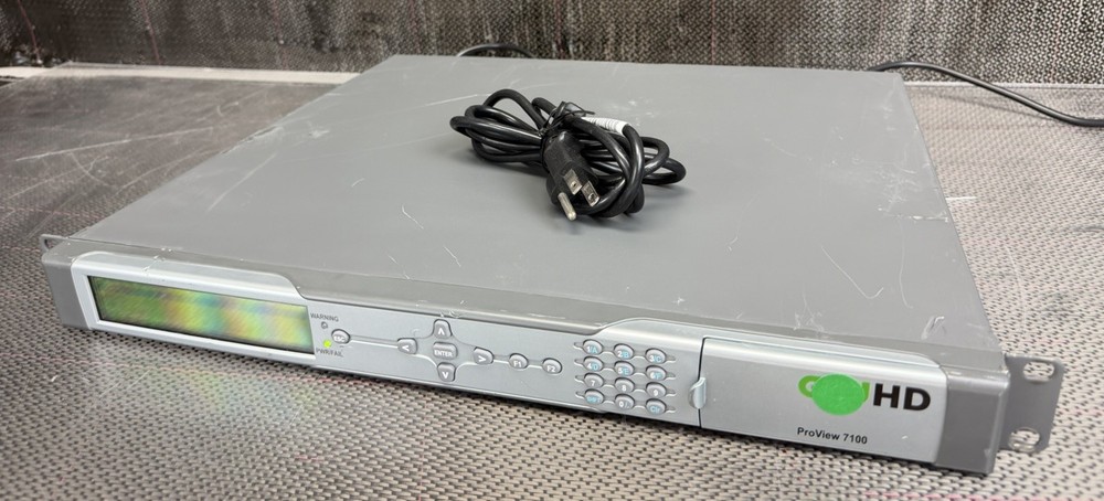 HARMONIC Multifunctional Integrated Receiver Decoder ProView-7100 *Read-Alarms*