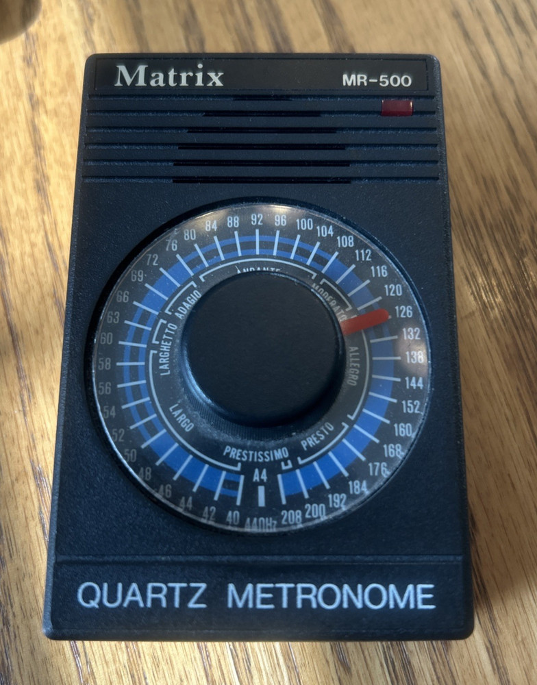 Matrix MR-500 Quartz Metronome (tested and working)