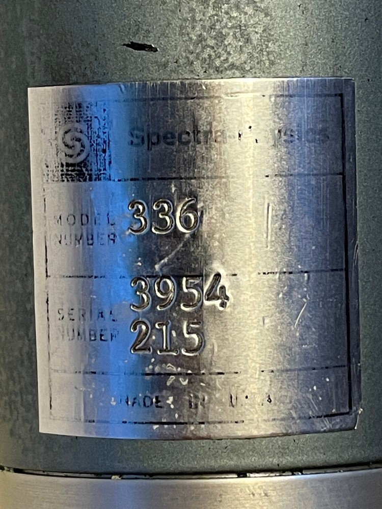 Spectra-Physics 336 multi-wavelength collimating lens + 332 spatial filter