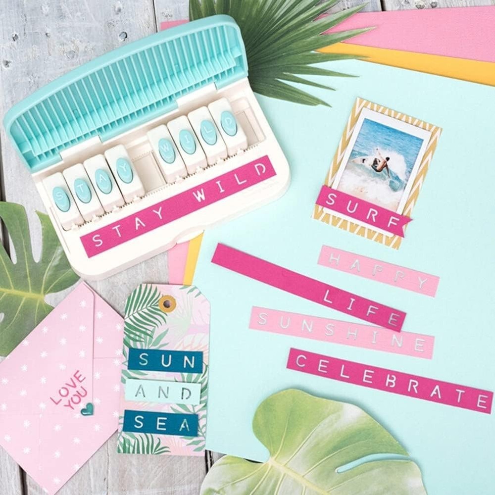 Letter Punch Board Kit - We R Memory Keepers