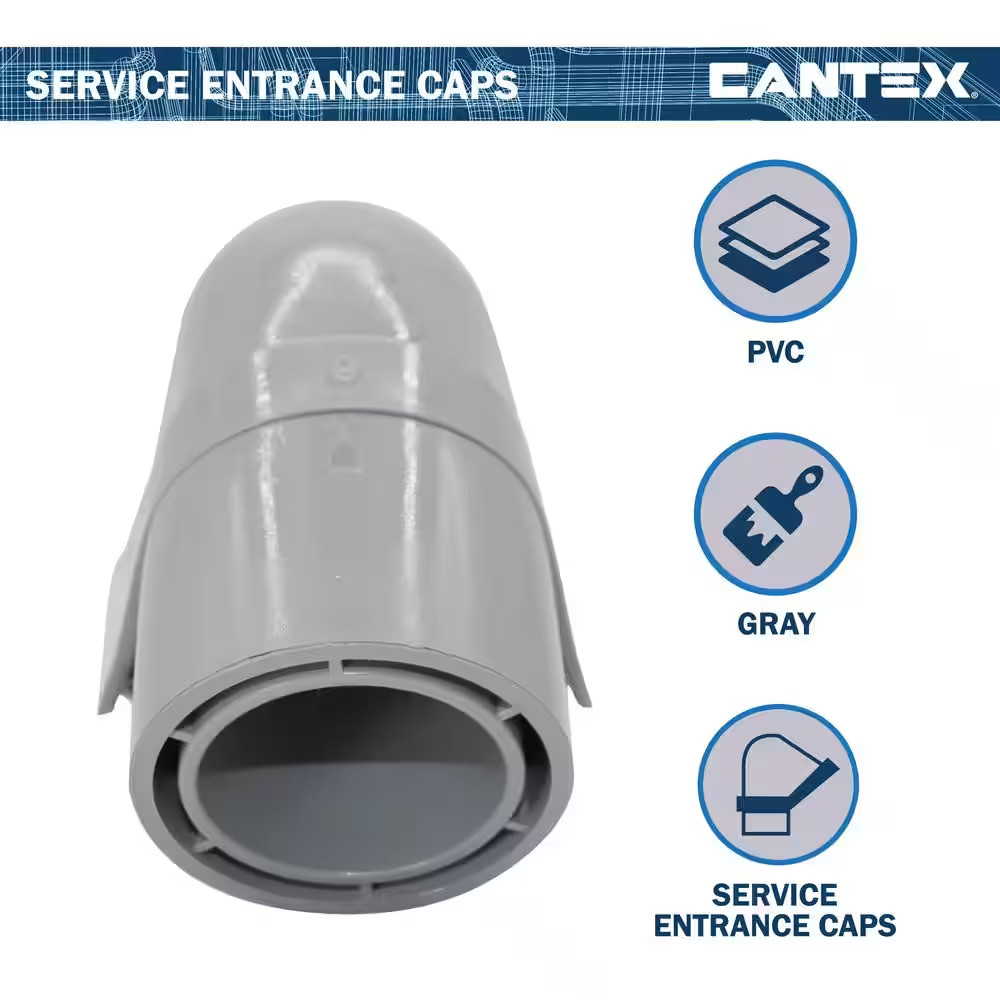 2 In. Service Entrance Cap