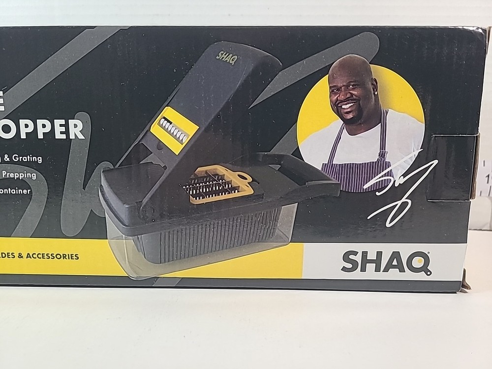 Shaq Multipurpose Vegetable Chopper With Five Different Blades And More