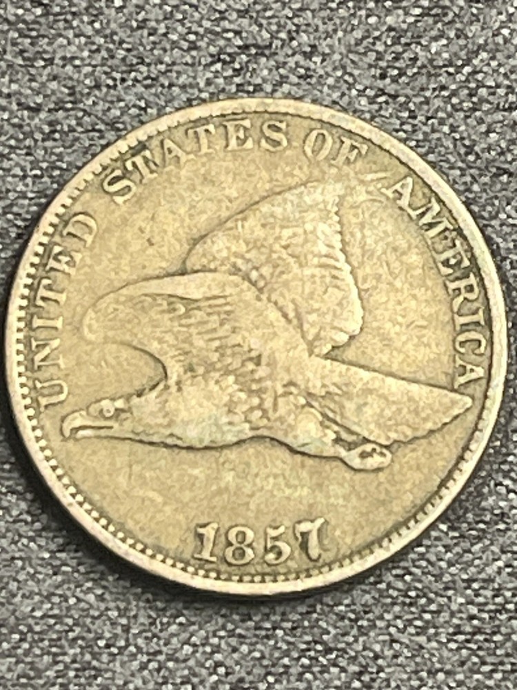 1857 FLYING EAGLE CENT (#89)