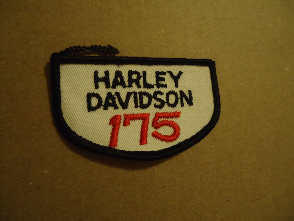 Harley Davidson 175 cloth patch