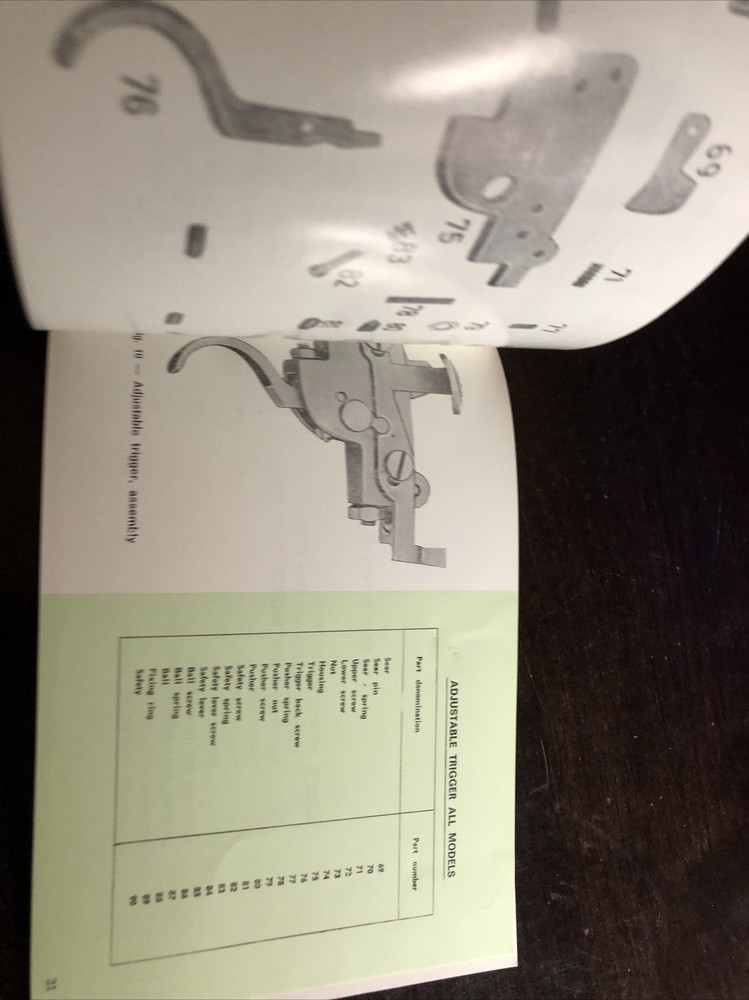 instruction manual Mark X precision sporting rifles X2