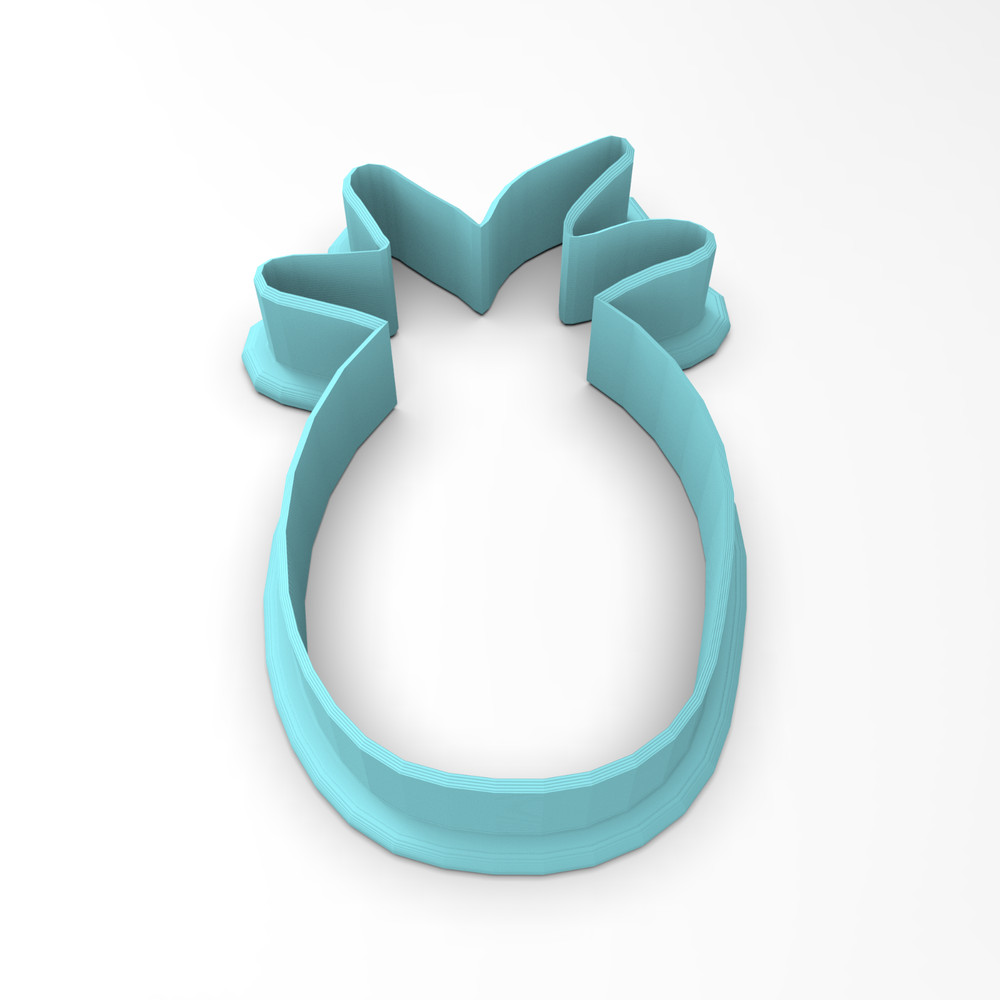 Pineapple Cookie Cutter & Stamp #1 | Fruit Summer Drinks Tropical Beach