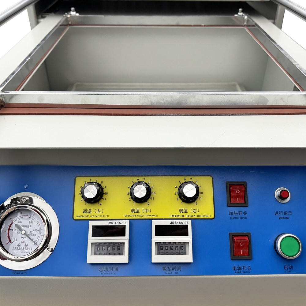 Desktop Vacuum Plastic Thermoformer Heating & Molding Machine for ABS/PVC Sheets