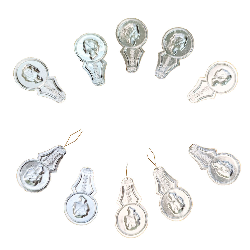 Needle Threader Thread Divice Needle Worker Assistant Hand and Machine Dual use