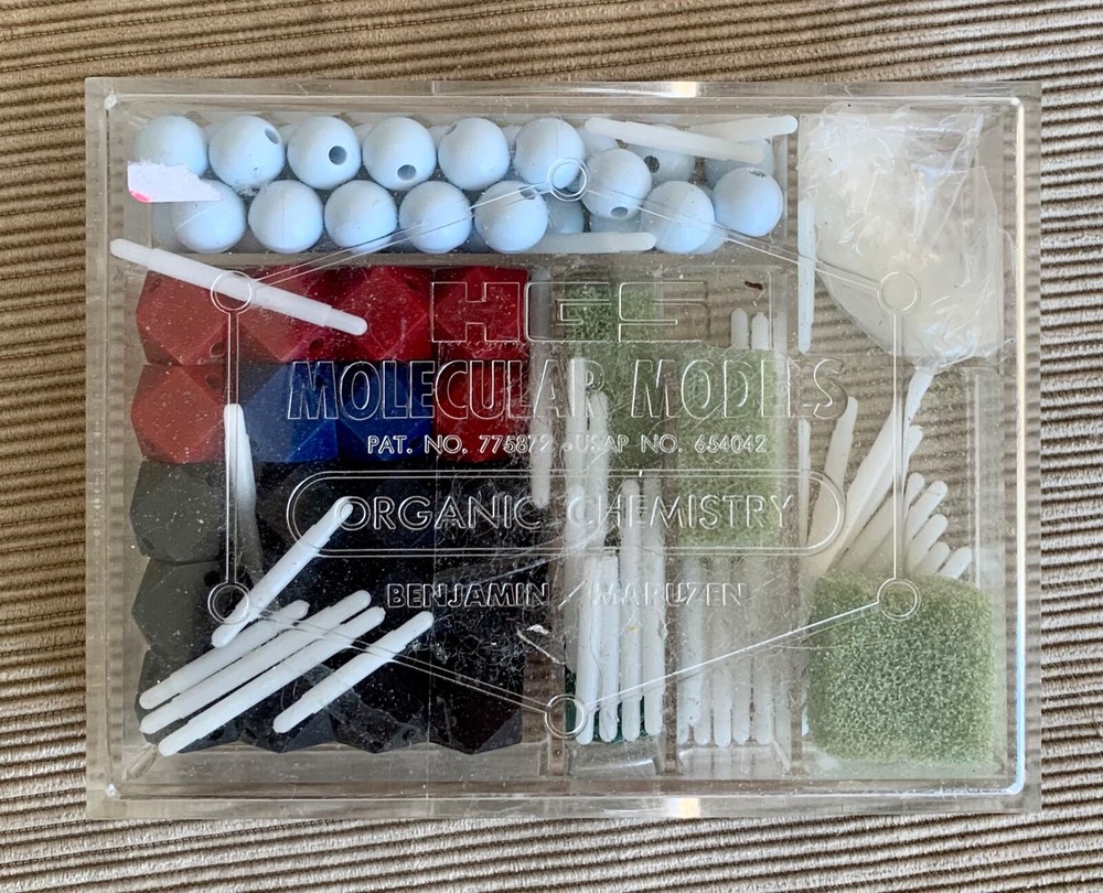 Vintage Organic Chemistry Molecular Model Set
