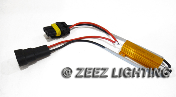 Xenon HID Resistor Decoder Anti-Flicker Bulb Out Error Free Warning Canceller