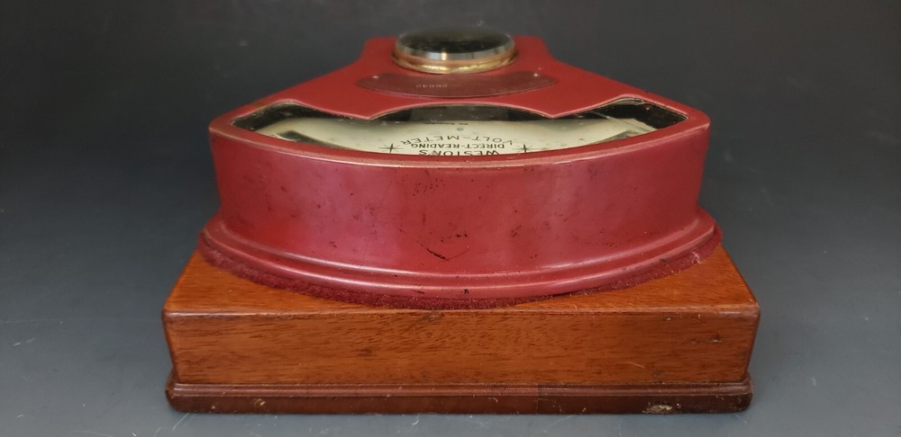 Vintage Weston's Direct Reading Volt-Meter Voltmeter