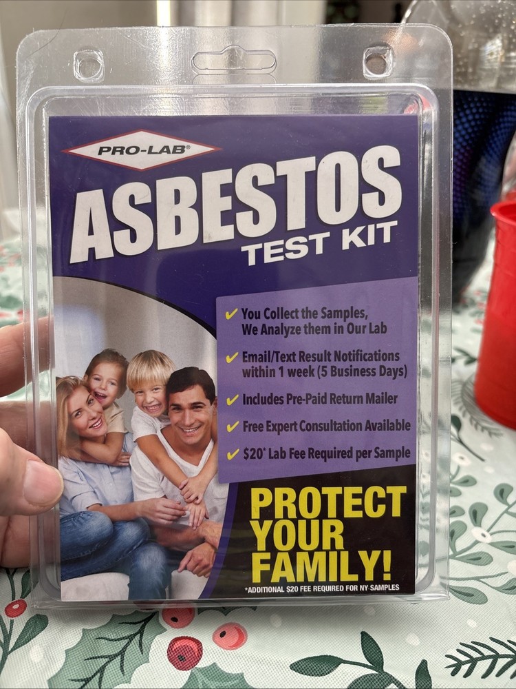 Comprehensive Asbestos Testing Kit - 2 Samples with Quick Report & Analysis