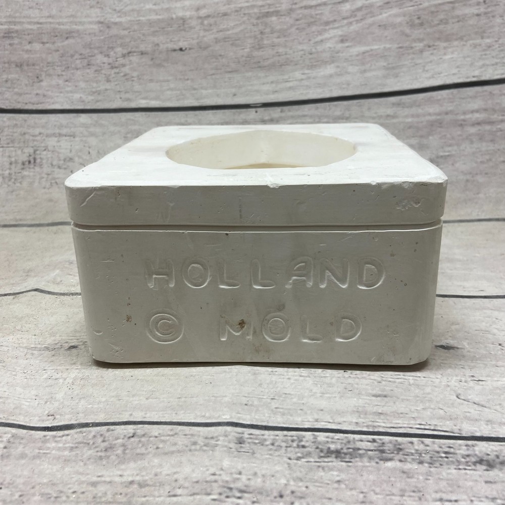 Holland Ceramic Slip Casting Mold Walnut Dish #H1129