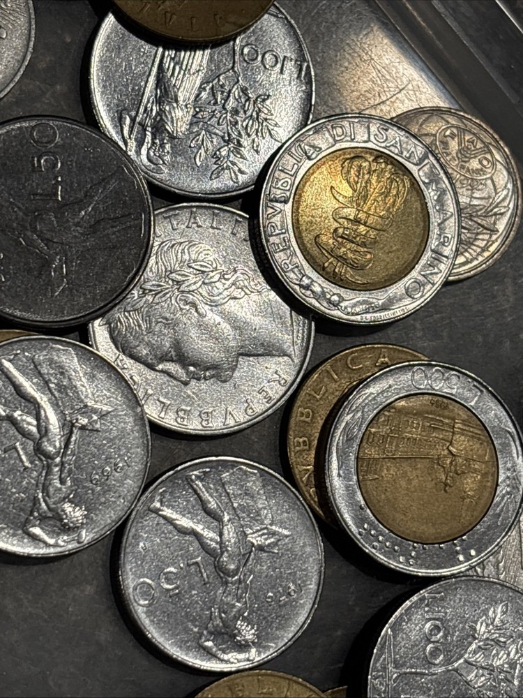 Italian Coin Lot. A