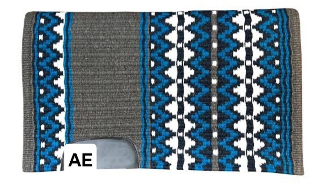 western Show wool saddle blanket Oversized 34*42