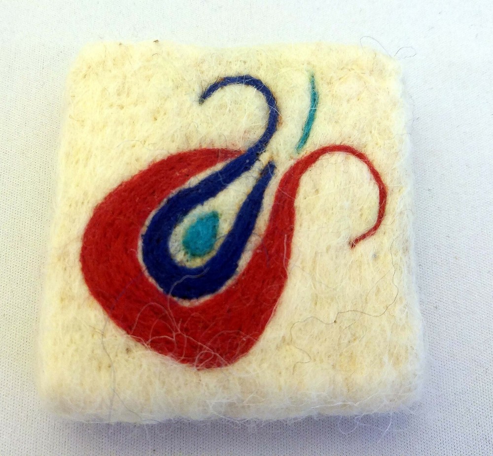 Needle Felted Soap Bar Decorative Handmade