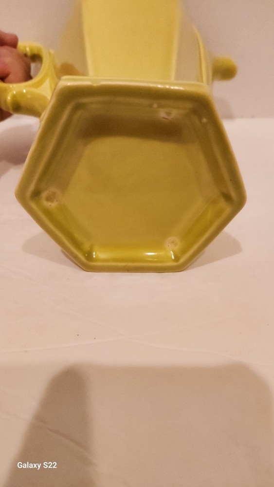 Chartreuse Color Coffee Server With Elegant Handle!