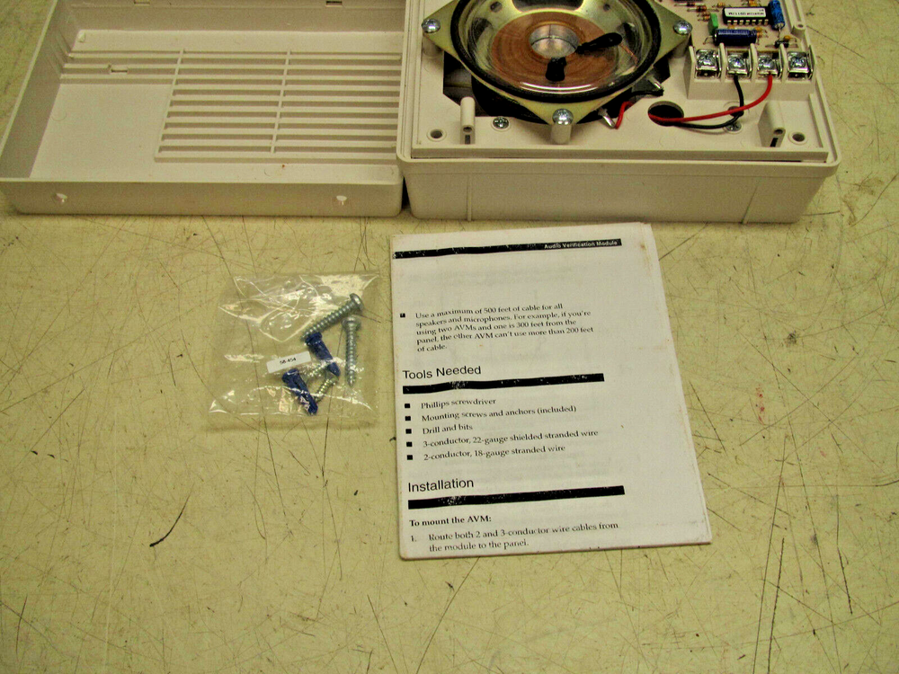 GE Security Interrogator Audio Verification Module P/N: 60-677 FREE SHIPPING