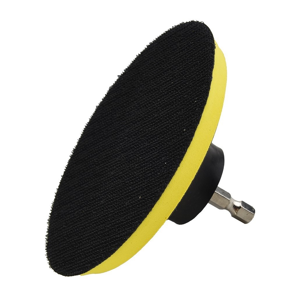 Home Workshop Buffing Pad Sanding Pad 100mm 4 Inch/100mm Drill Adapter