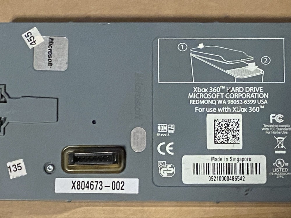 Microsoft Xbox 360 Hard Drive