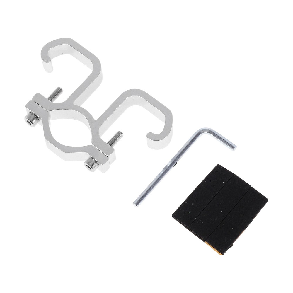 Double Motorcycle Hook, Hex Key, Gasket 1 Set Silver