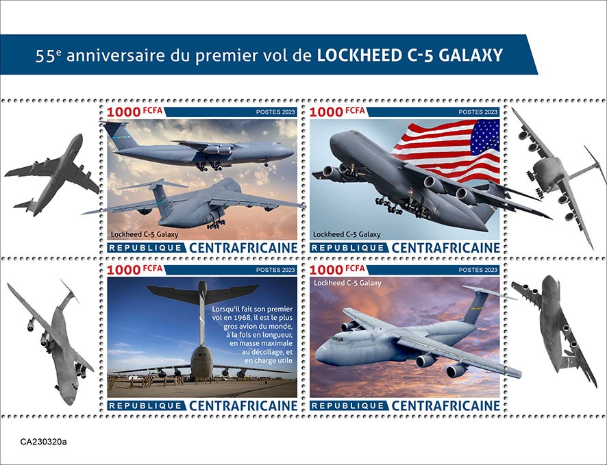 First flight of Lockheed C-5 Galaxy