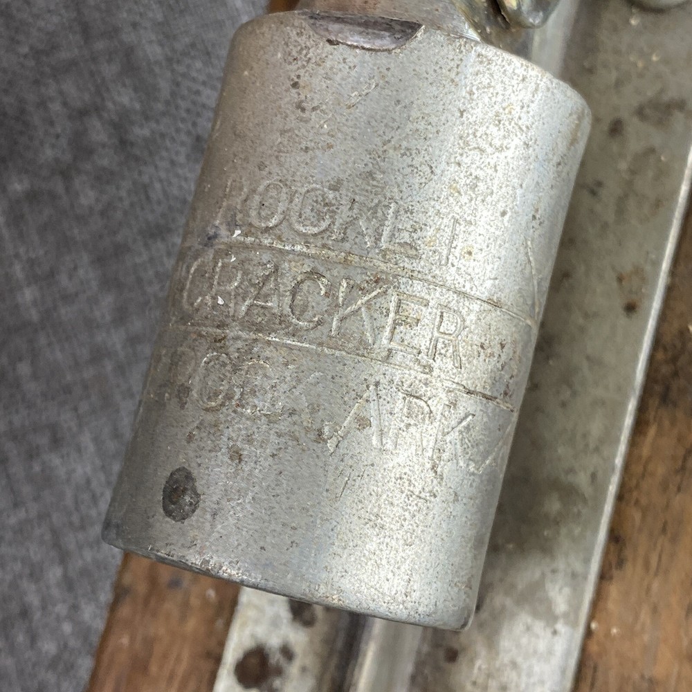 Vintage Reed's Rocket Nut Cracker Little Rock AR Pecans Walnuts
