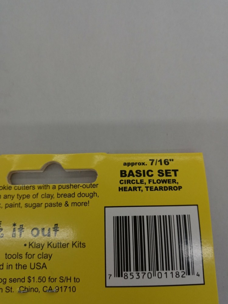 Kemper Tools clay cutters PCS2 7/16"