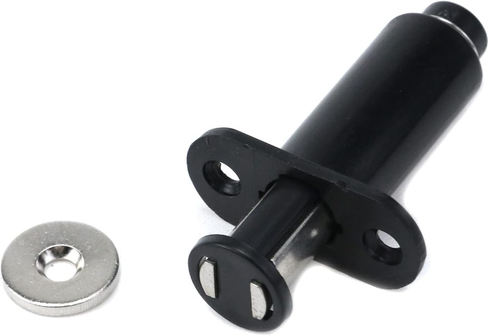 Recessed Magnetic Touch Latch，4 Pack Push Open Cabinet Door Latches Pull Push Pr