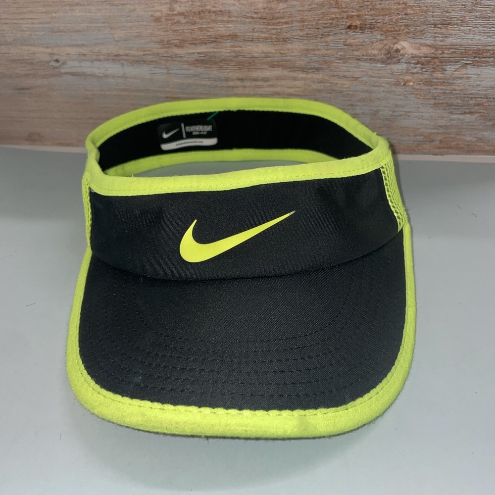 Nike Featherlight Women's Running Visor Black/ Green