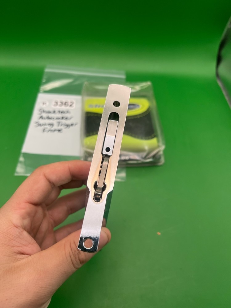 Shocktech Autococker Swing Trigger Frame Silver