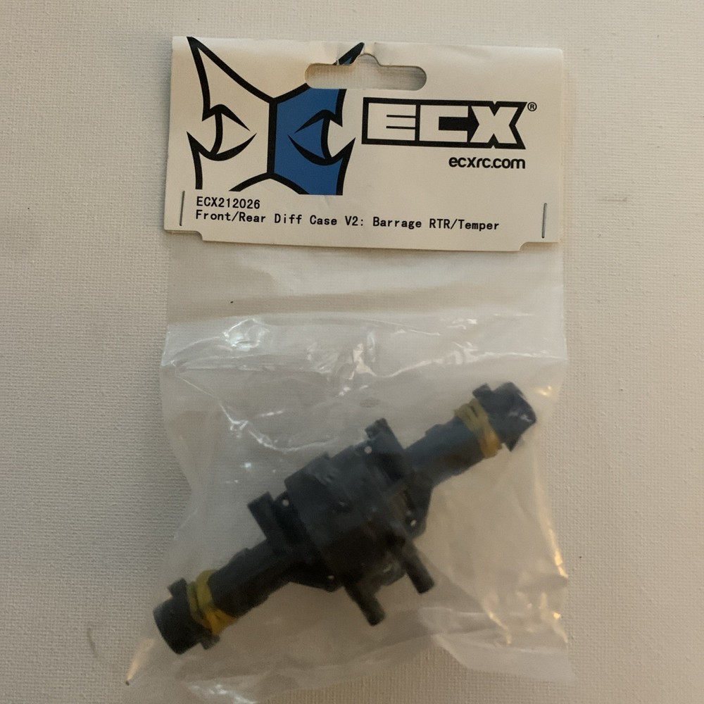 ECX Front/Rear Differential Case ECX212026 NEW
