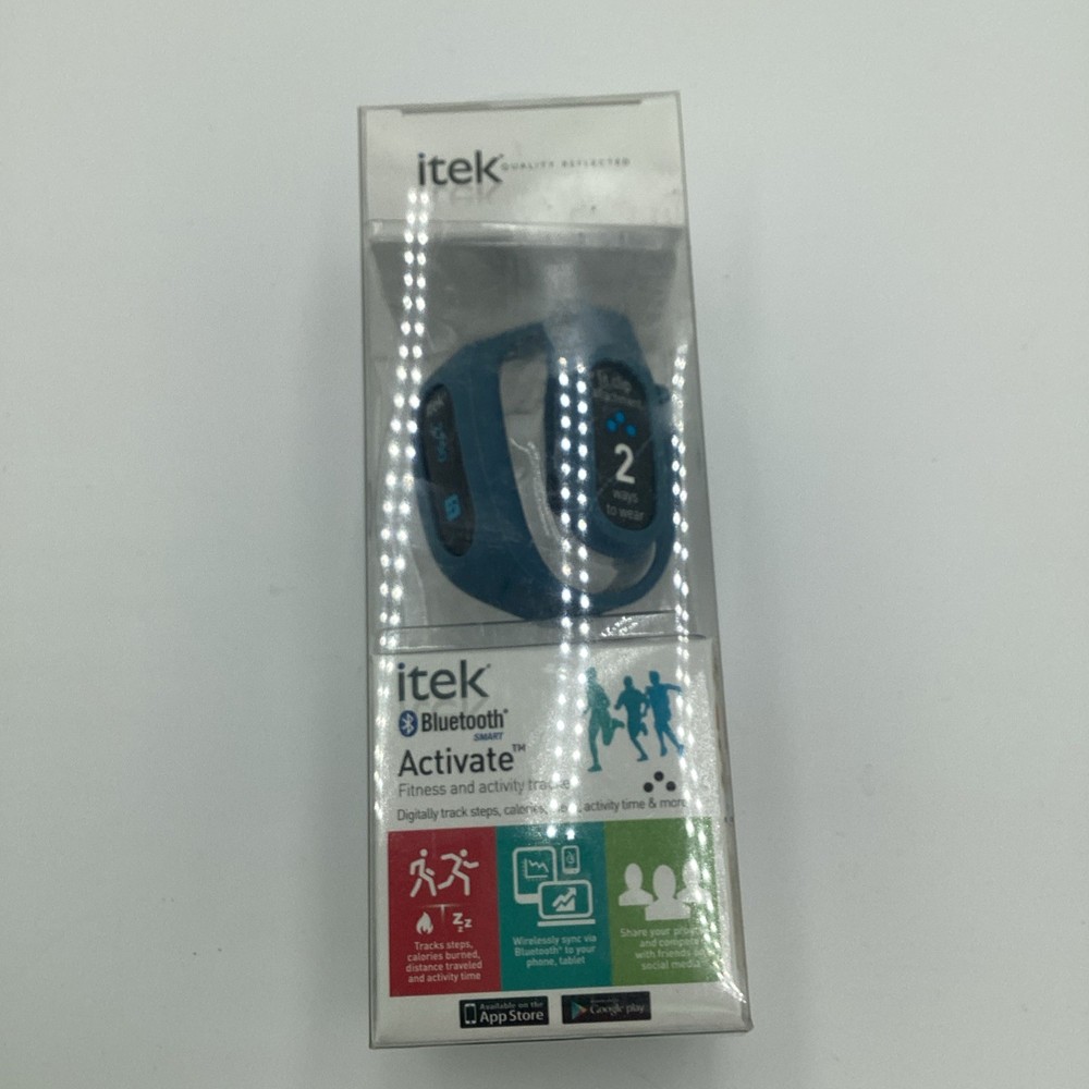 itek Quality Reflected Activate Bluetooth Fitness and Activity Tracker-NIB
