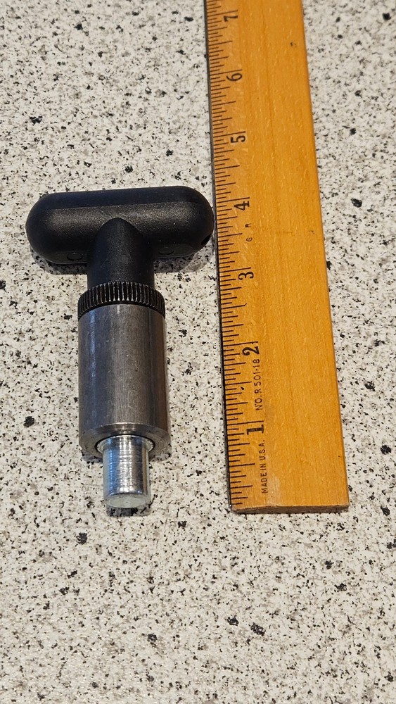 4 pcs. T Handle Steel Body Spring Loaded Pull Pop Pin 1/2"