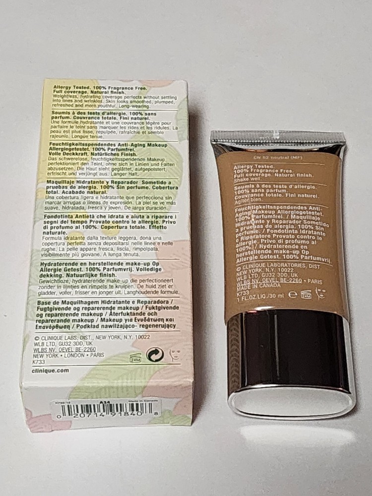 Clinique Even Better Refresh Foundation CN 52 Neutral 1oz