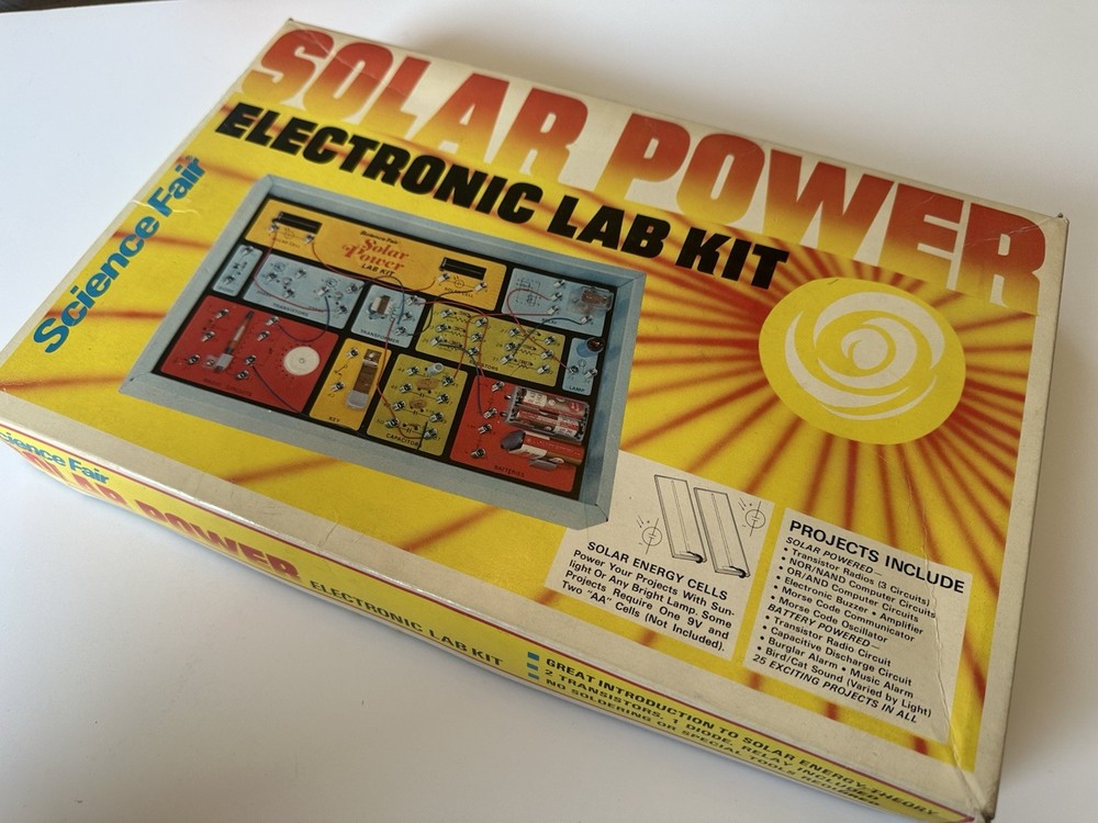Science Fair Solar Power Electronic Lab Kit