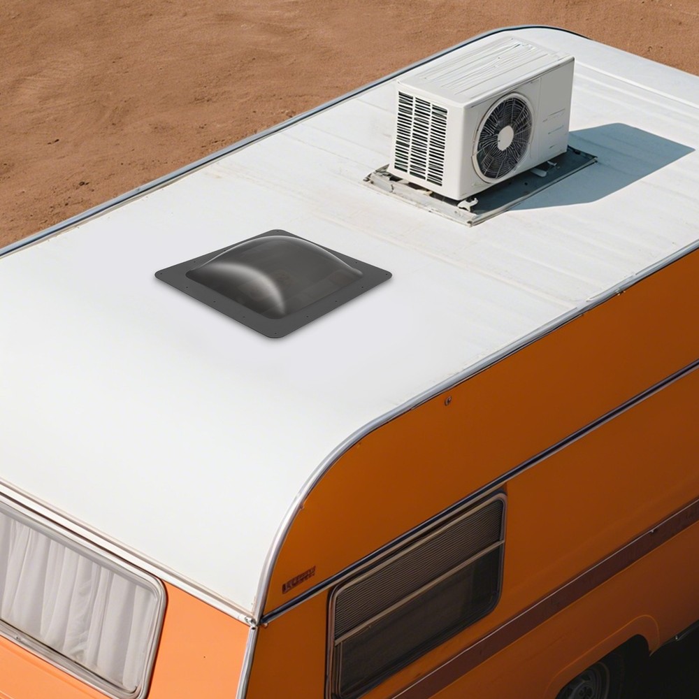 RV Skylight Outer Cover RV Skylight Outer Dome Camper Skylight Outer Dome Black