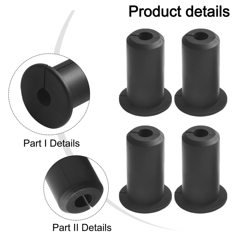 Cable Organization Solution with 4PCS Silicone Grommets for For starlink