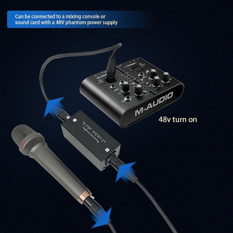 Broadcasting Voice Preamplifier Clean Dynamic Mic Preamplifier Device