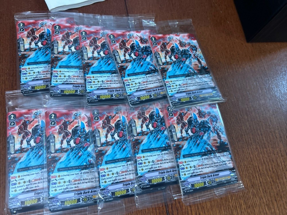101 Vanguard Card fights Packs New Sealed