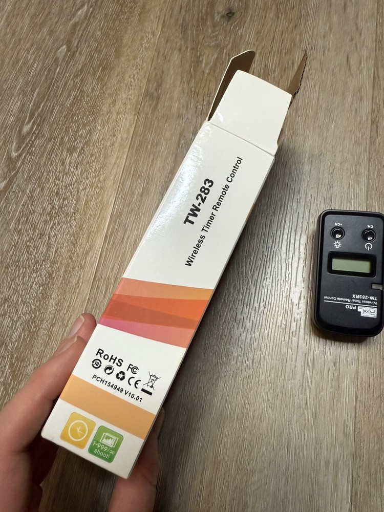 Pixel Pro TW-283 Wireless Timer Remote Control Shutter Release Sony Camera Photo