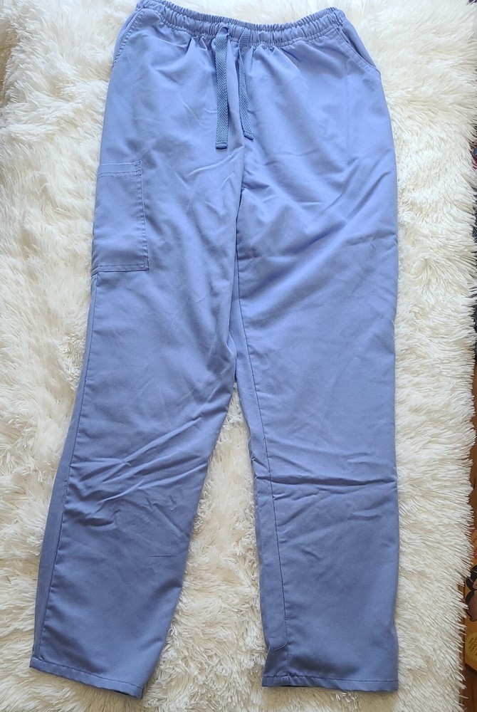 Unisex Light Blue Scrub Set Size XS, EUC