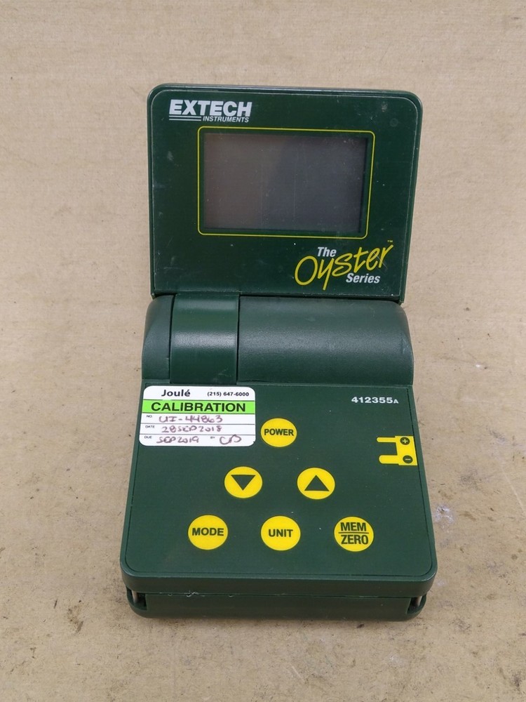 Extech The Oyster Series Current & Voltage Calibrator/Meter , 412355A